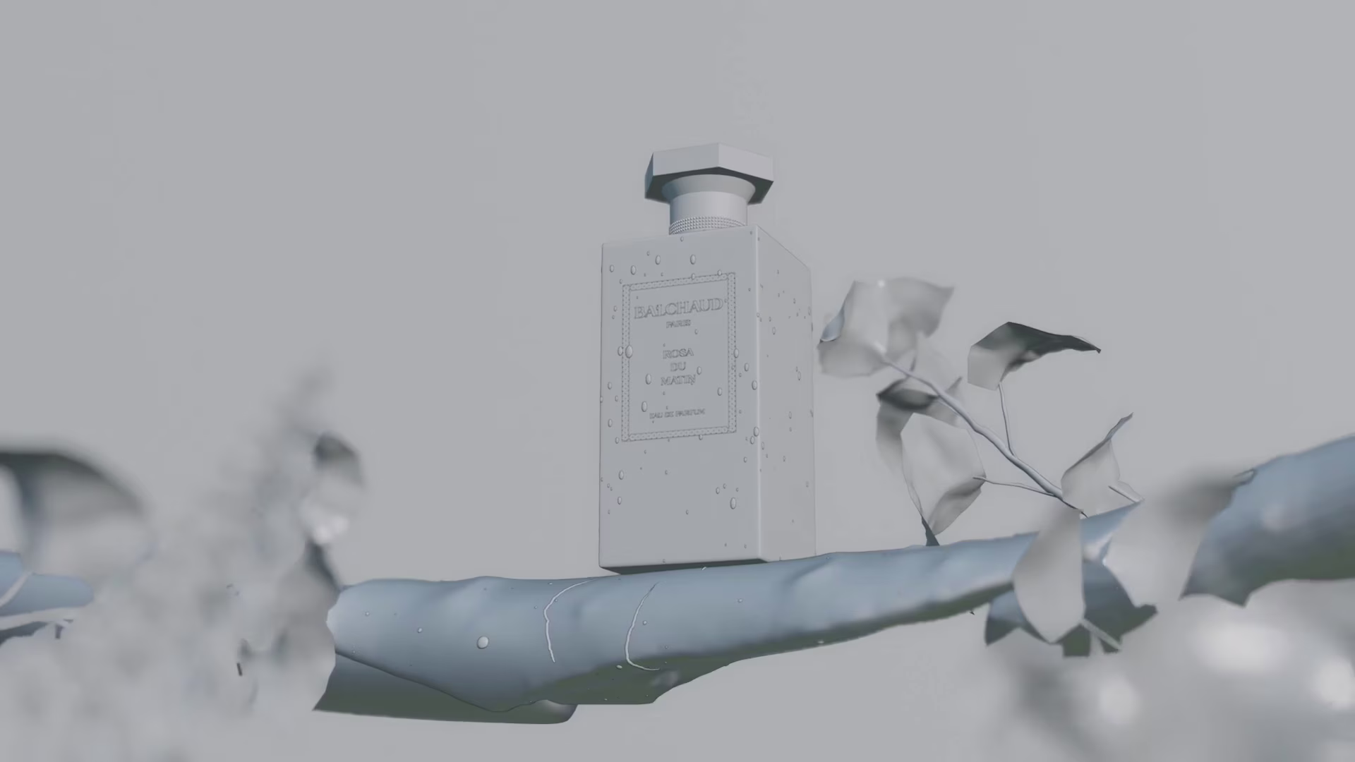 Non-color model of perfume